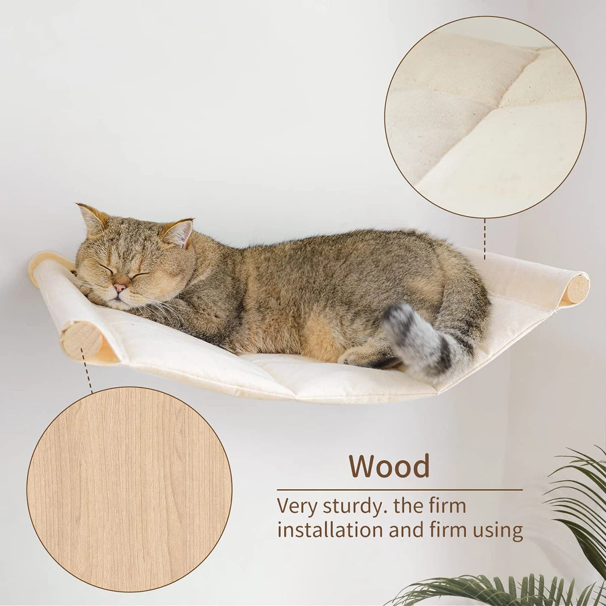 Cat Bed- Wall Mounted Hammock