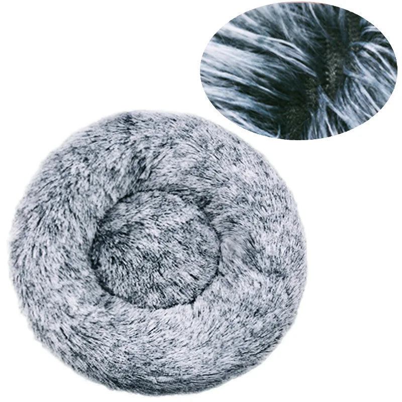 40-90cm Round Super Soft Pet Bed
