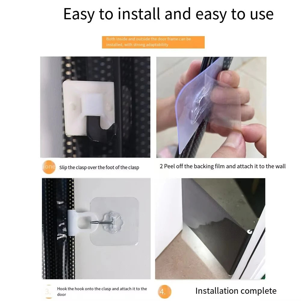 Retractable Pet Safety Gate Included for Doors & Hallways