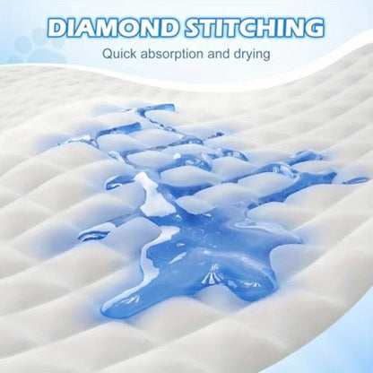 100Pcs Super Absorbent Disposable Pet Pads for Large Breeds - Potty Training.