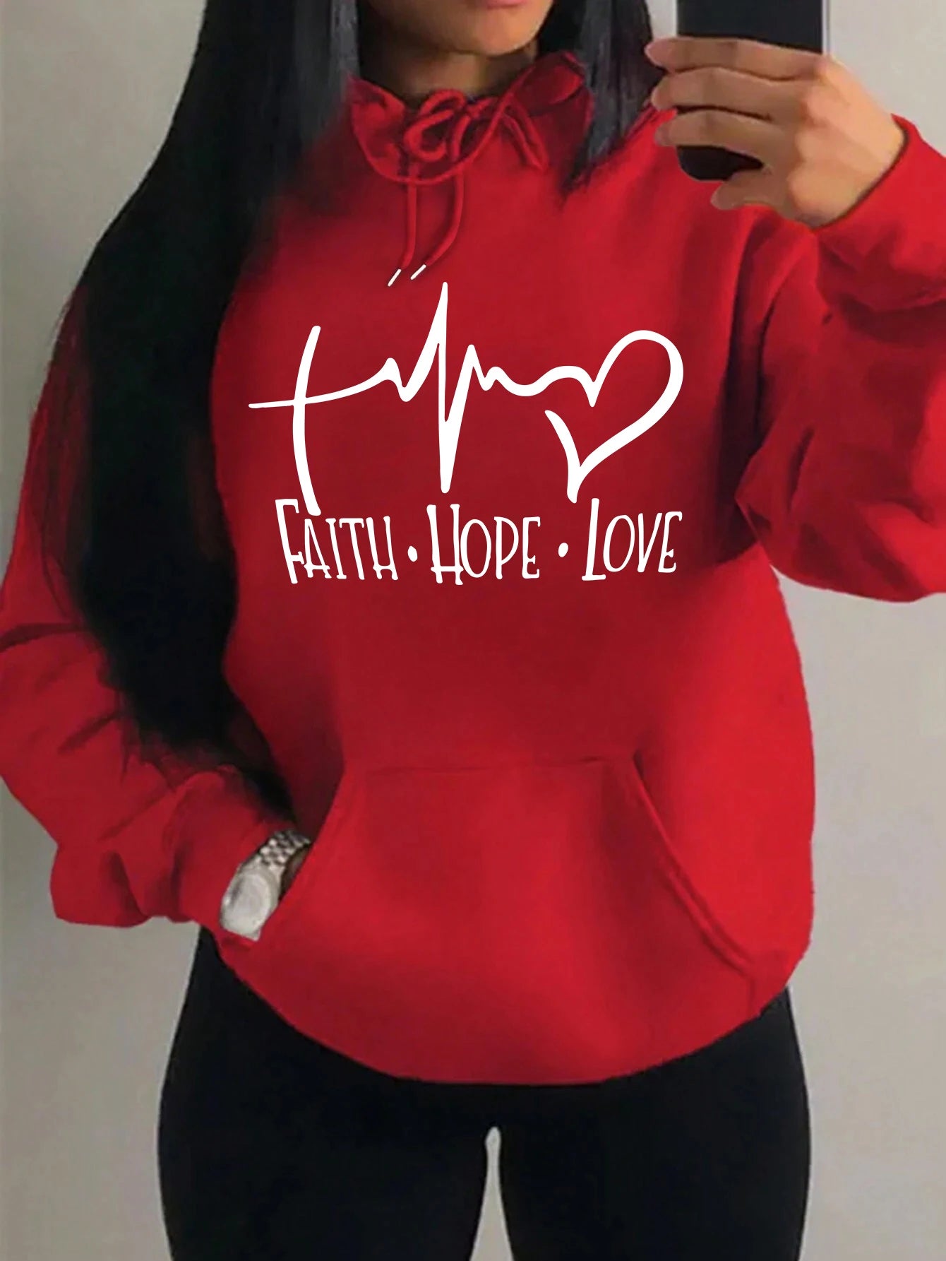 Faith Hope Love -Women Hoody