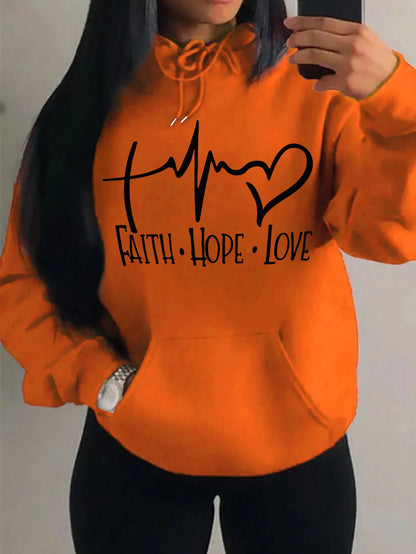 Faith Hope Love -Women Hoody