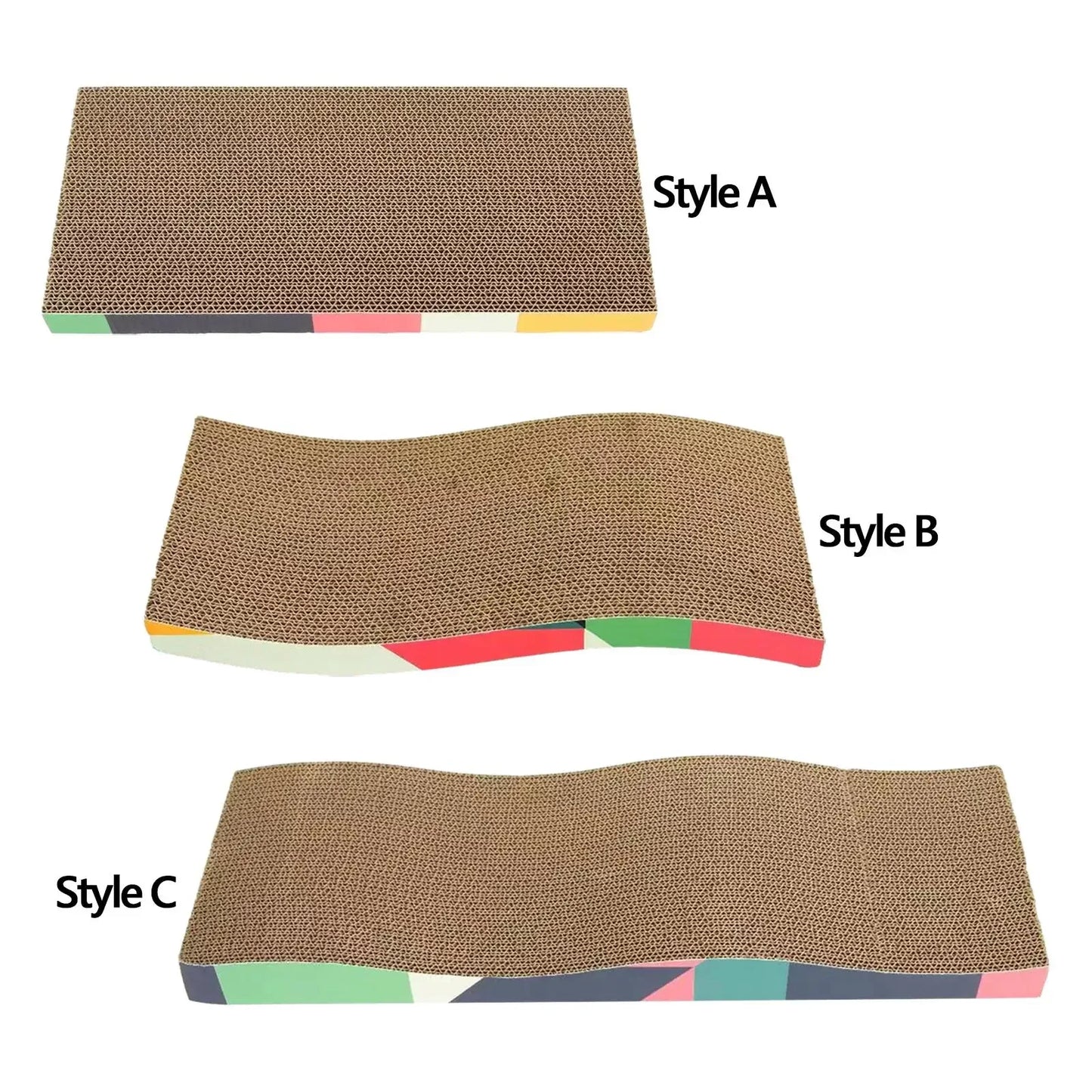 Cat Scratchers Cardboard- Corrugated Paper- Durable
