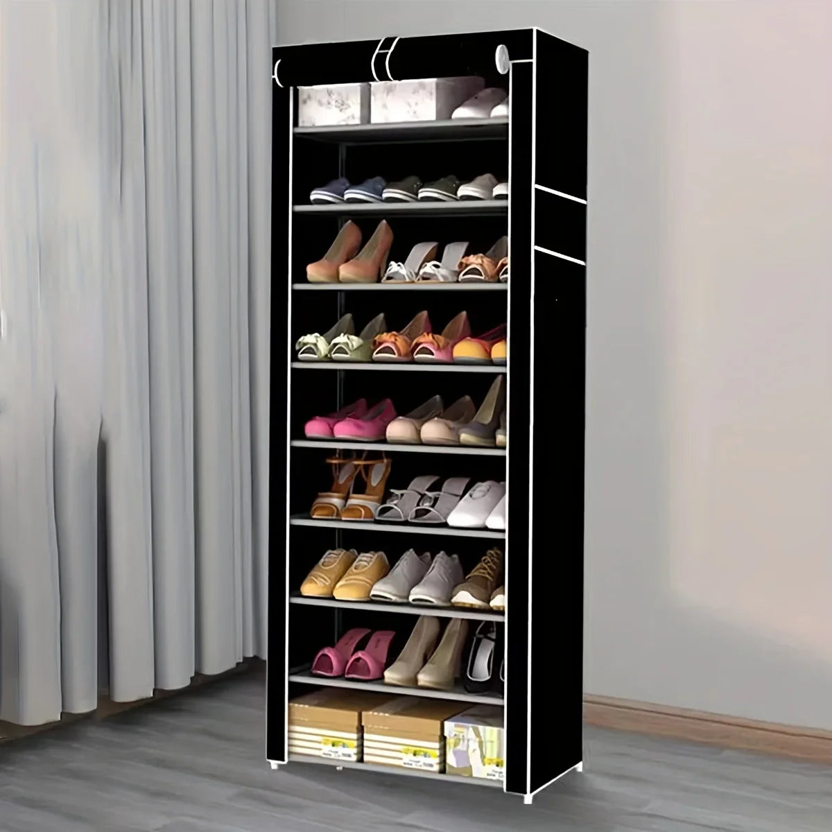 1pc-Furniture Shoe Rack Storage 10 layers