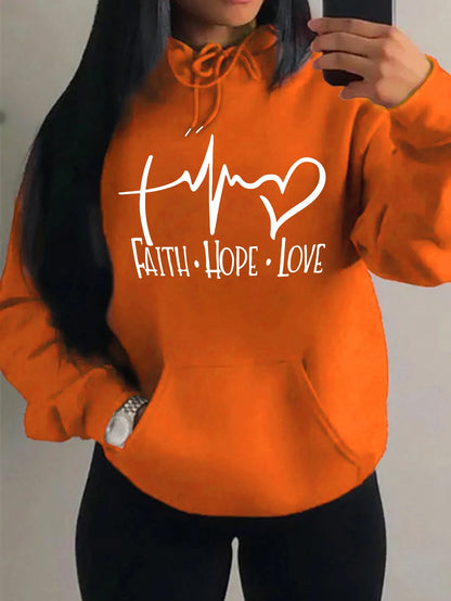 Faith Hope Love -Women Hoody