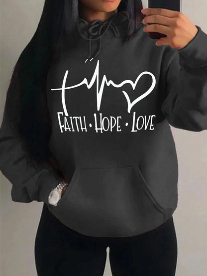 Faith Hope Love -Women Hoody