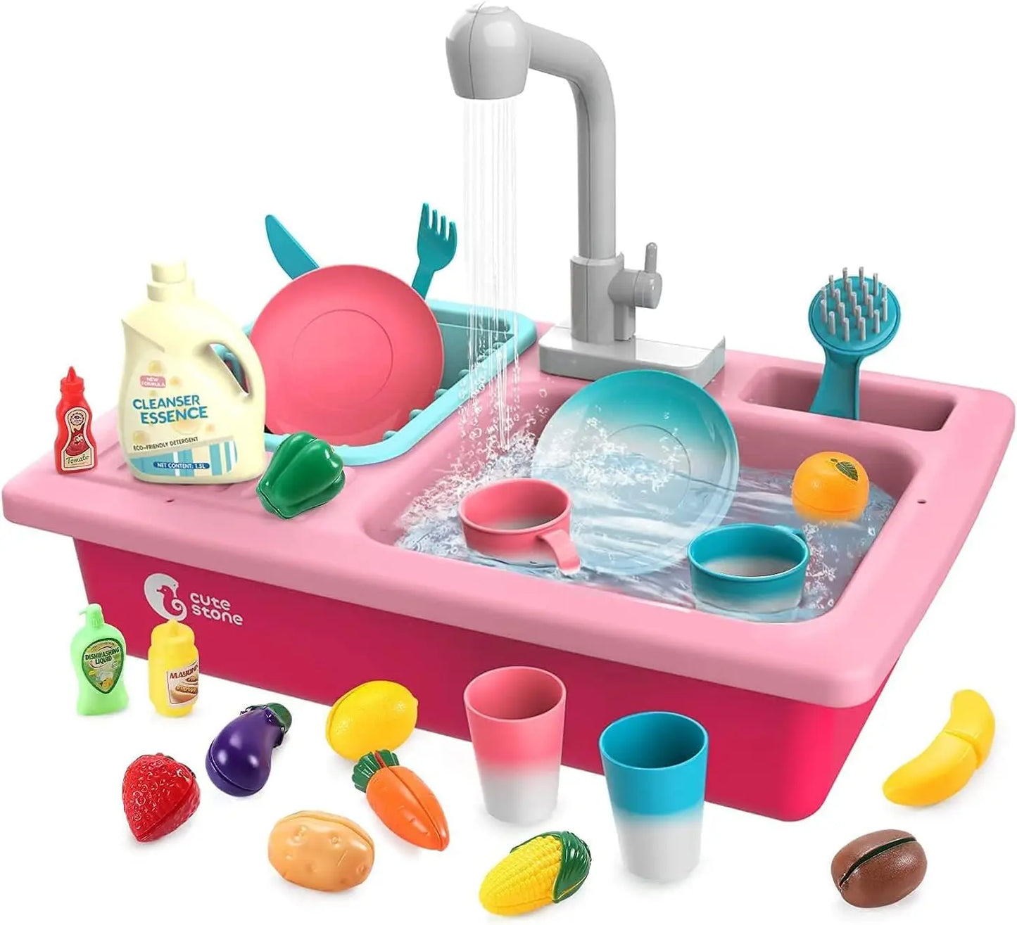 Stone Sink Toy- Kitchen Playset