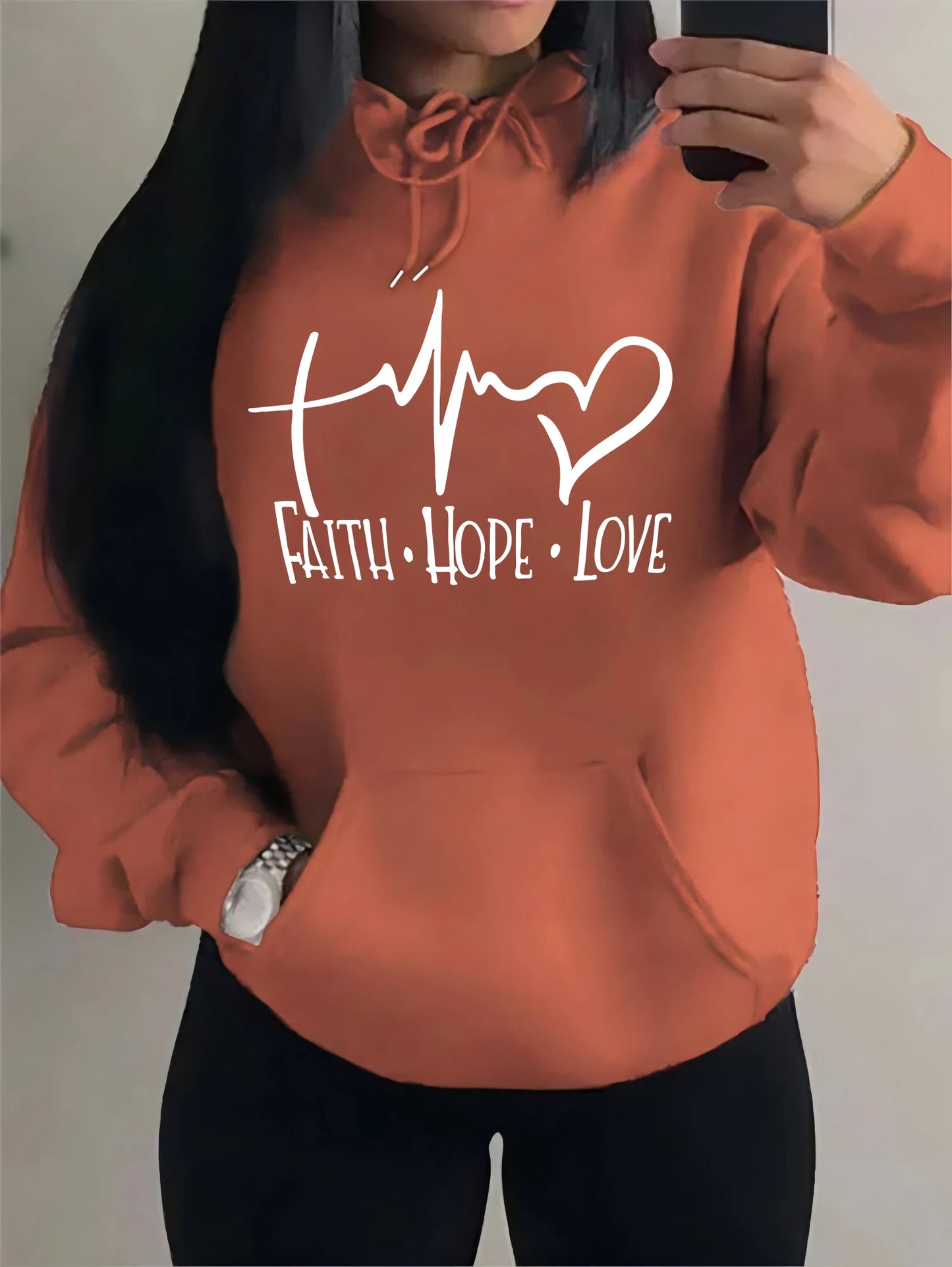 Faith Hope Love -Women Hoody