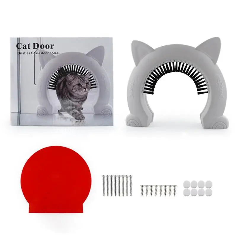 Pet Controllable Toy- Pet Door Kit with Clean Brush