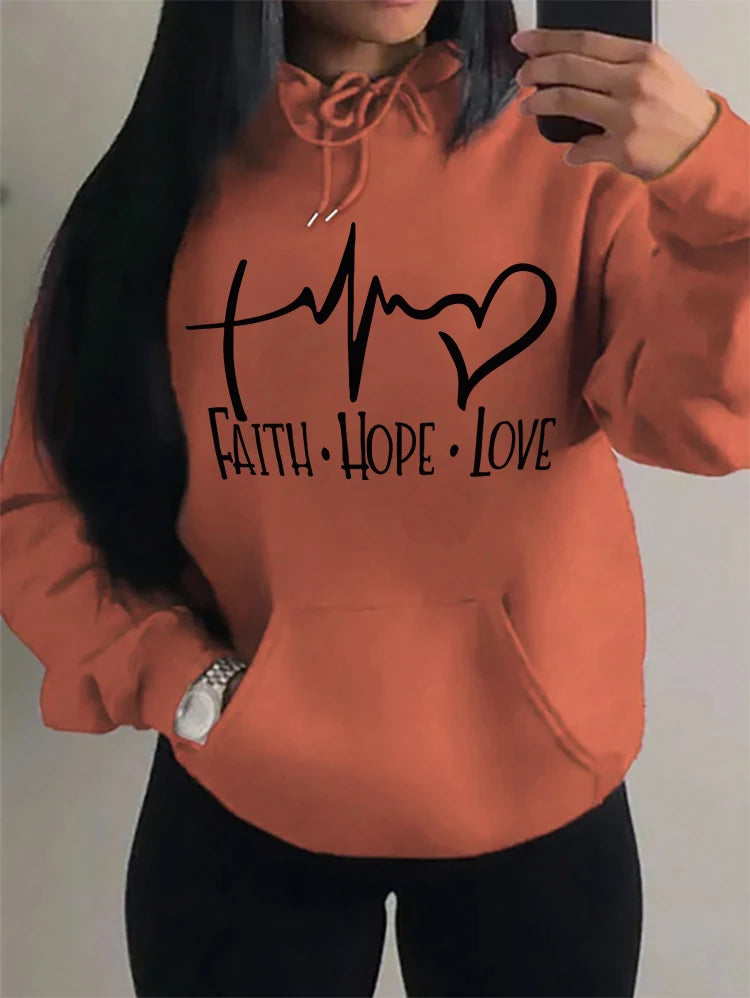 Faith Hope Love -Women Hoody
