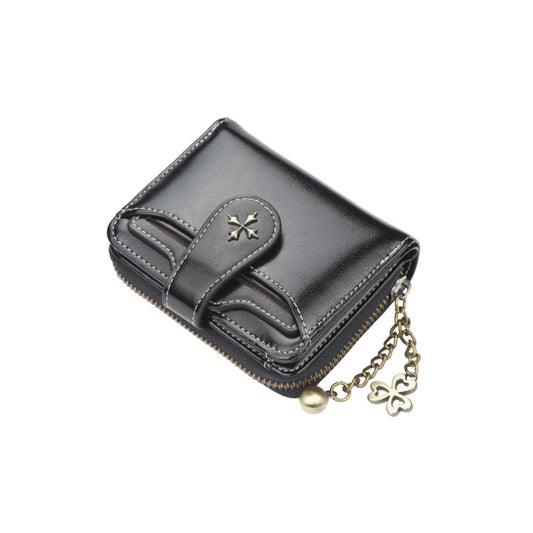 Buckle wallet, zipper coin purse