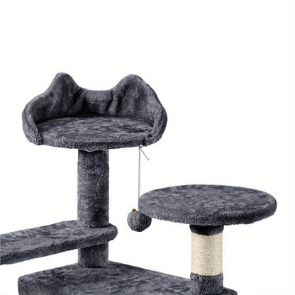 57inch Cat Tree- Furniture with Scratching Posts