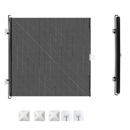 Retractable Pet Safety Gate  Included for Doors & Hallways