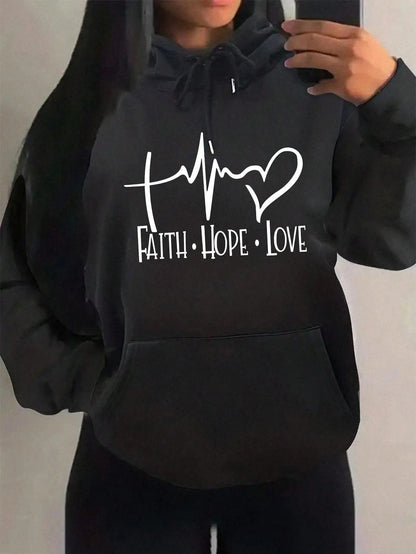 Faith Hope Love -Women Hoody