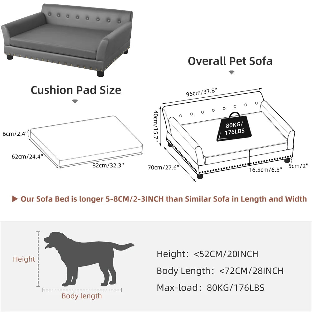 Heavy Duty- Pet Sofa Bed