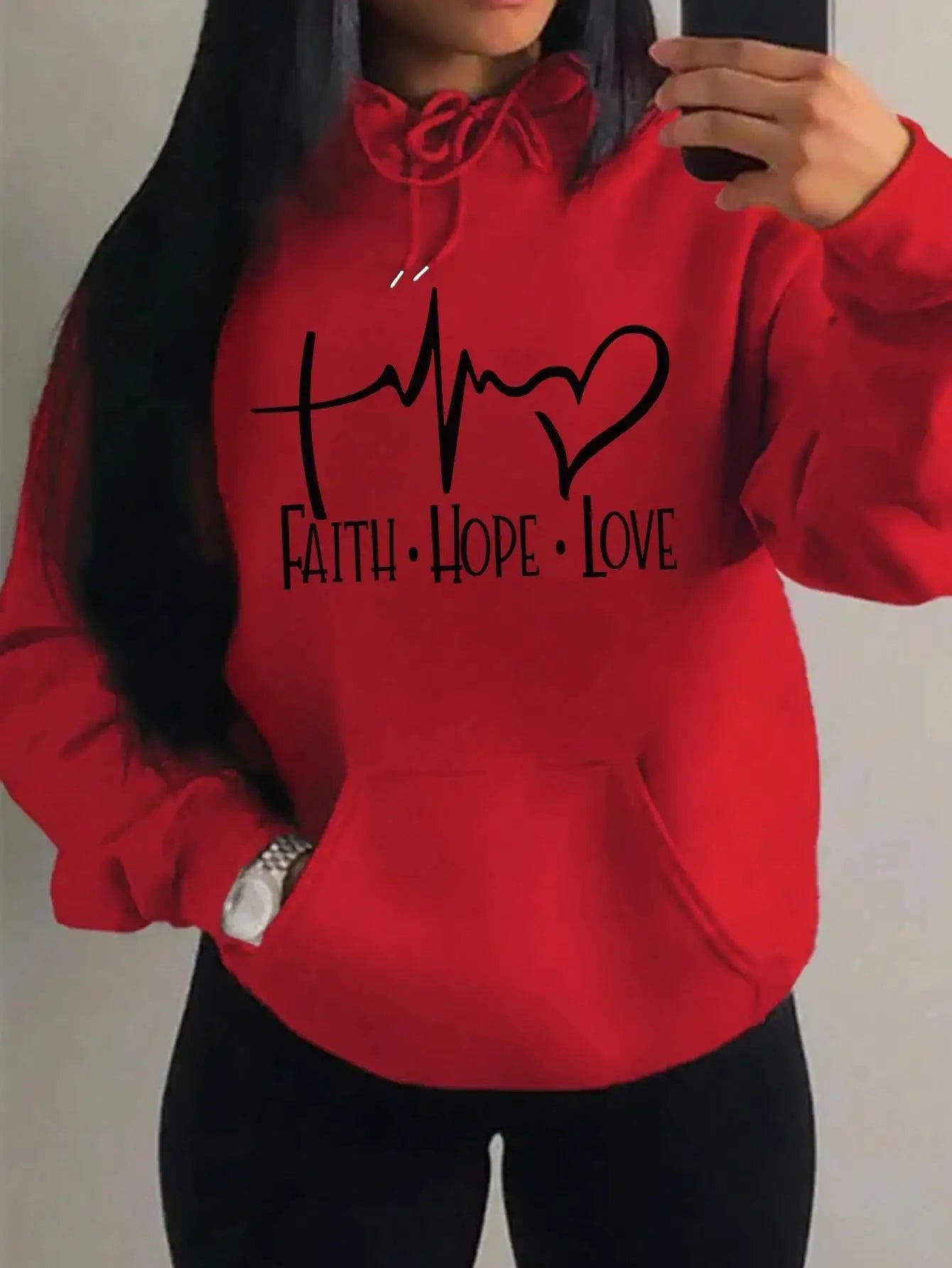 Faith Hope Love -Women Hoody