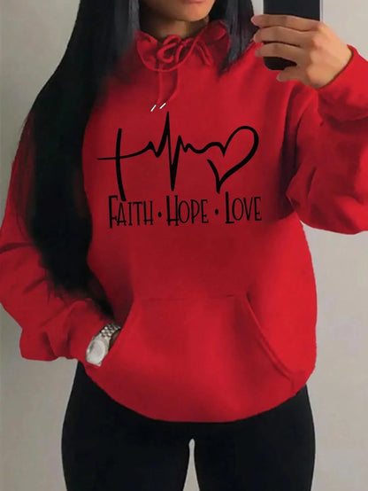 Faith Hope Love -Women Hoody