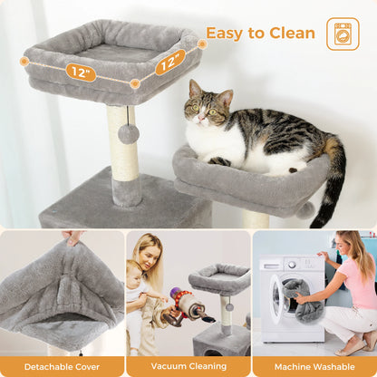 184cm Large Cat Tree and Tower-Hammock