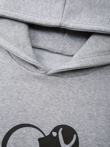 Women's Casual Hoodie / Pullover Sweatshirt -DOG LOVERS