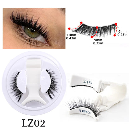 New 1 Pair Magnetic Eyelashes- Reusable