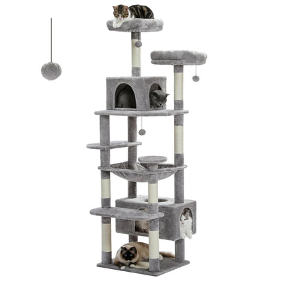 184cm Large Cat Tree and Tower-Hammock