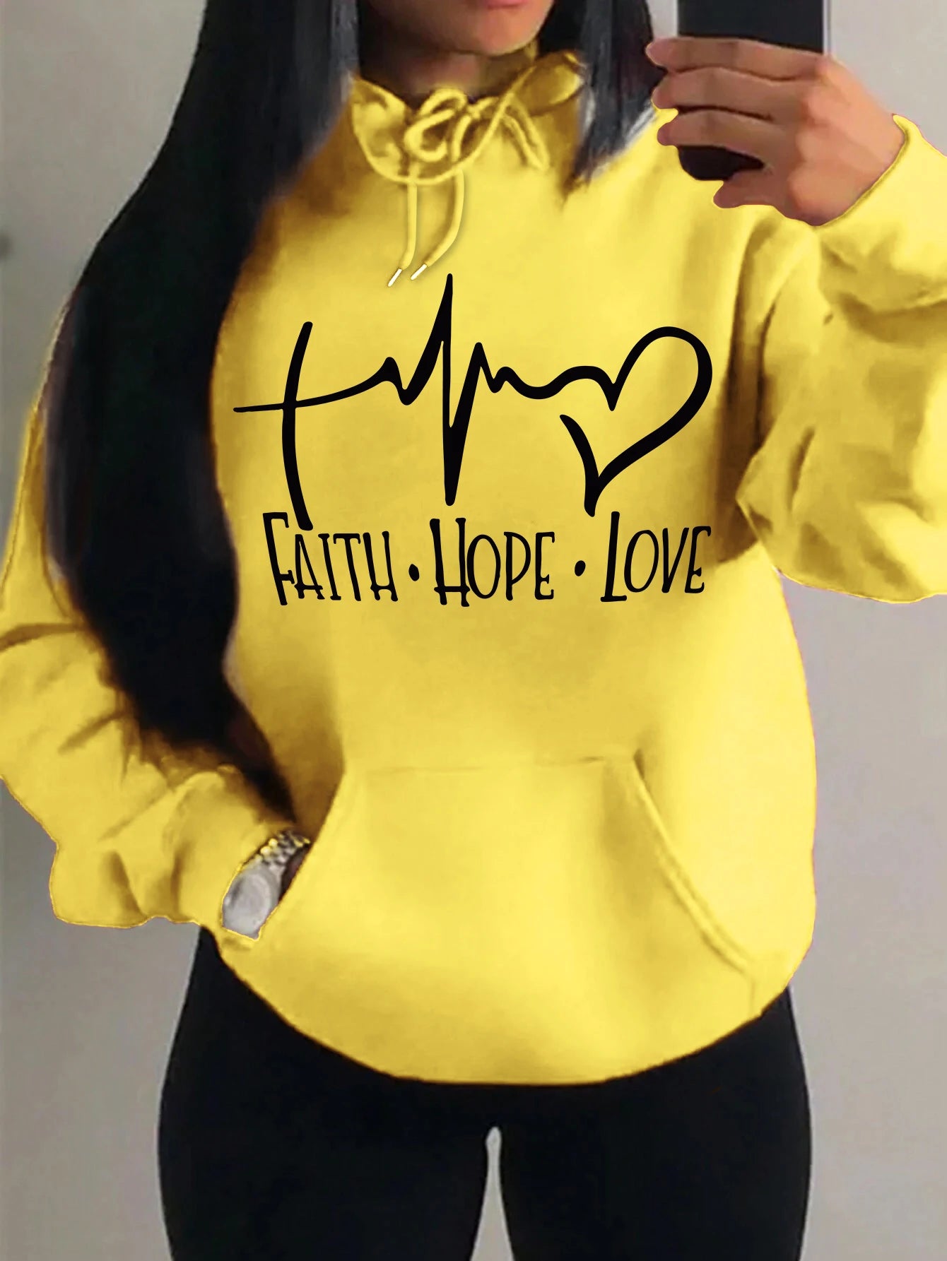 Faith Hope Love -Women Hoody