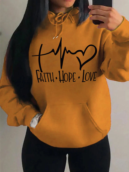 Faith Hope Love -Women Hoody