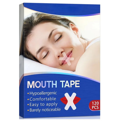 120Pcs/Box Sleep Strip Mouth Tape for Better Nose Breathing