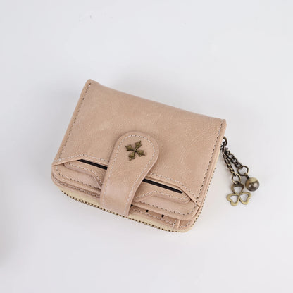 Buckle wallet, zipper coin purse