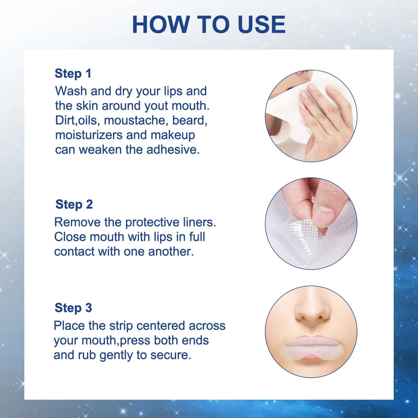 120Pcs/Box Sleep Strip Mouth Tape for Better Nose Breathing