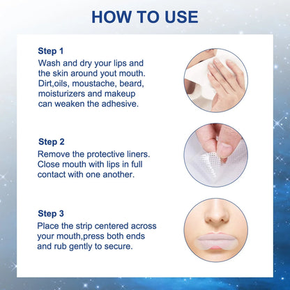 120Pcs/Box Sleep Strip Mouth Tape for Better Nose Breathing