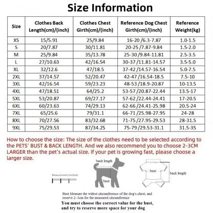 Warm Dog Clothes - Adidog Dog Hoodies