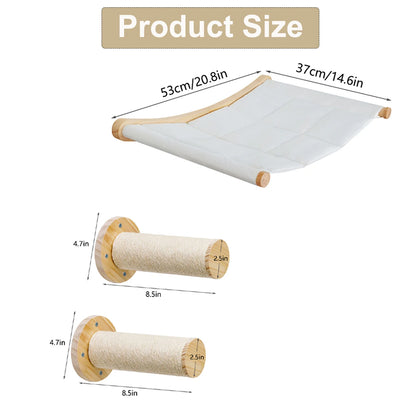 Cat Bed- Wall Mounted Hammock