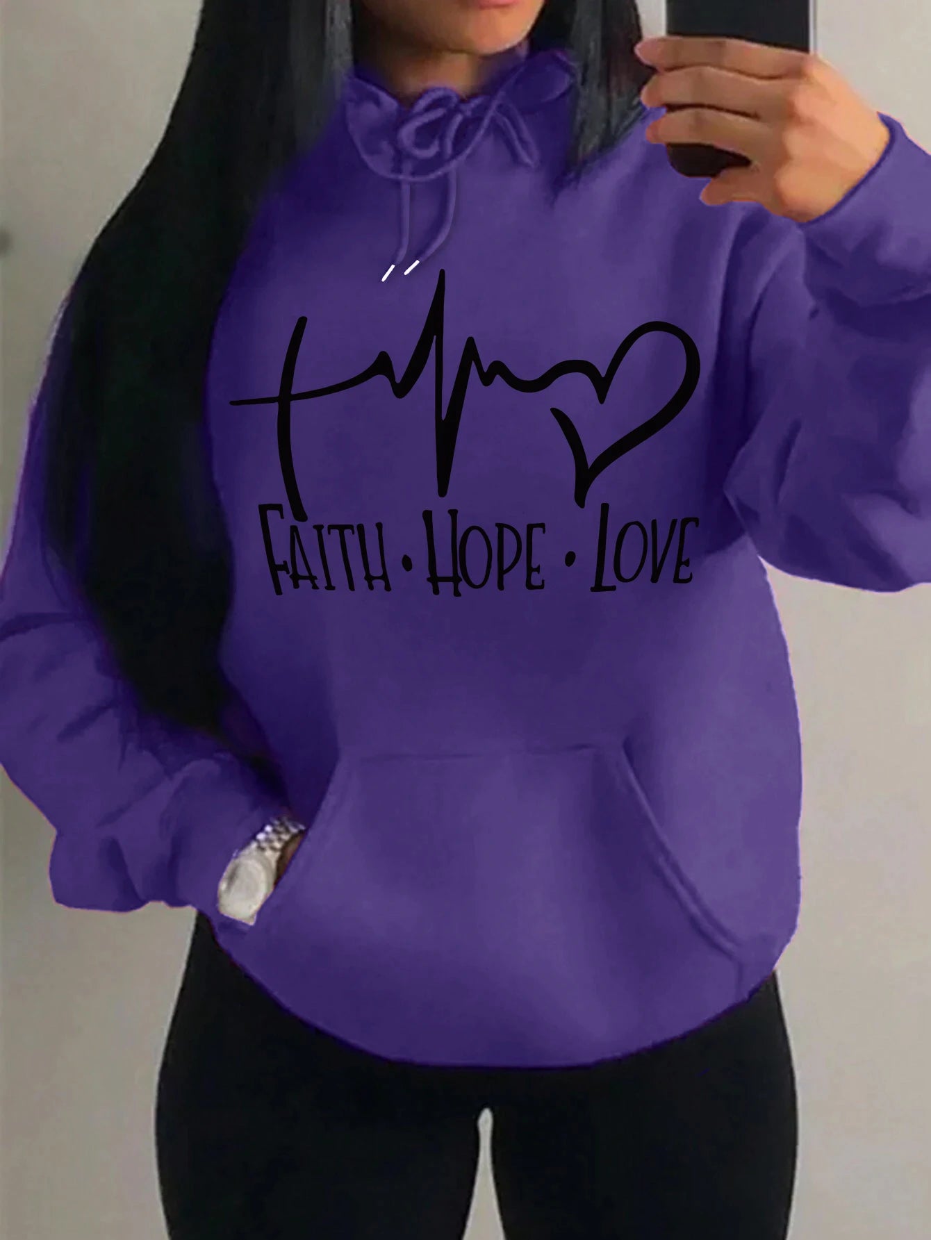 Faith Hope Love -Women Hoody