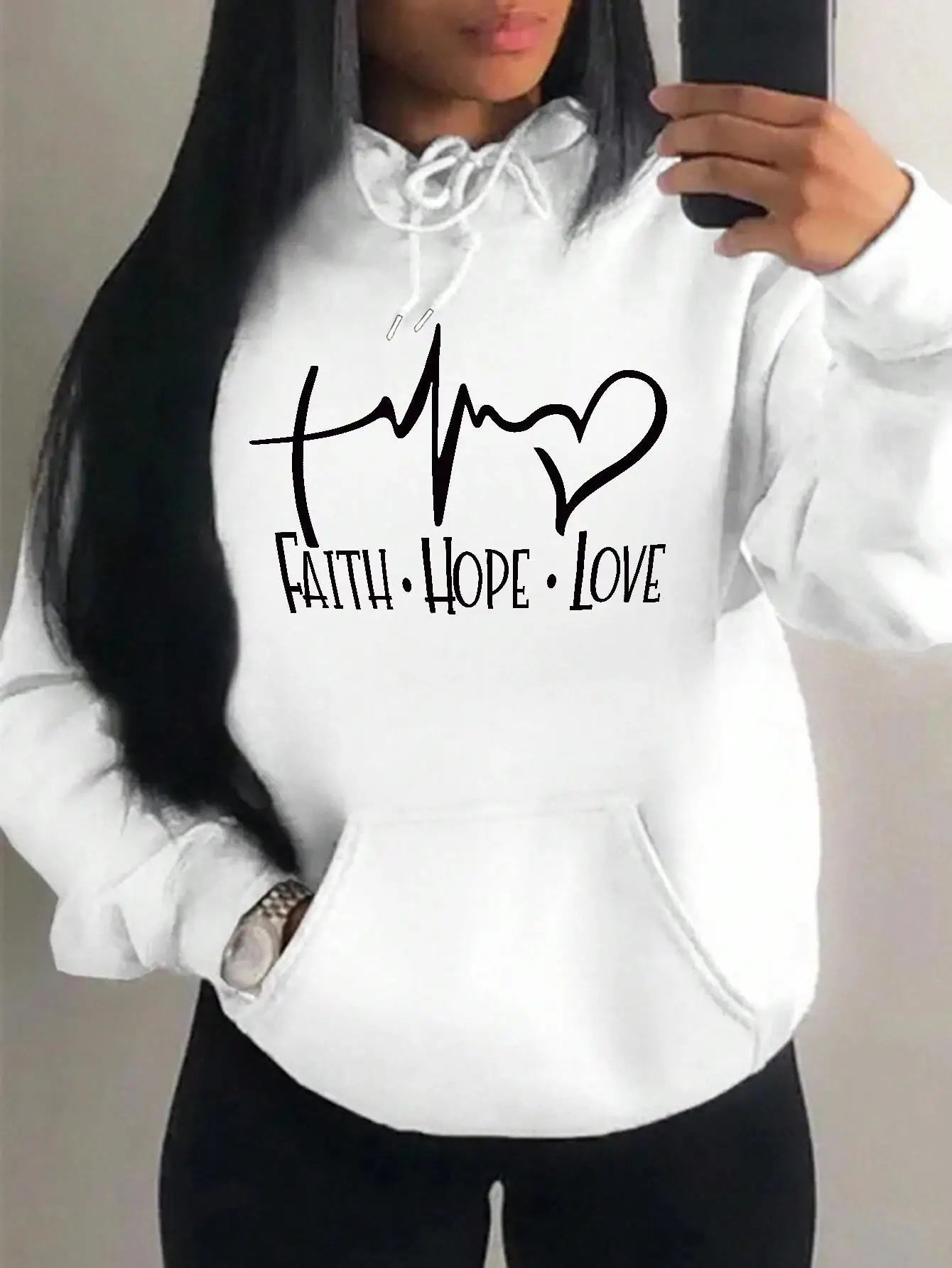 Faith Hope Love -Women Hoody