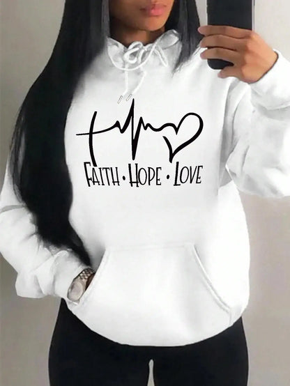 Faith Hope Love -Women Hoody