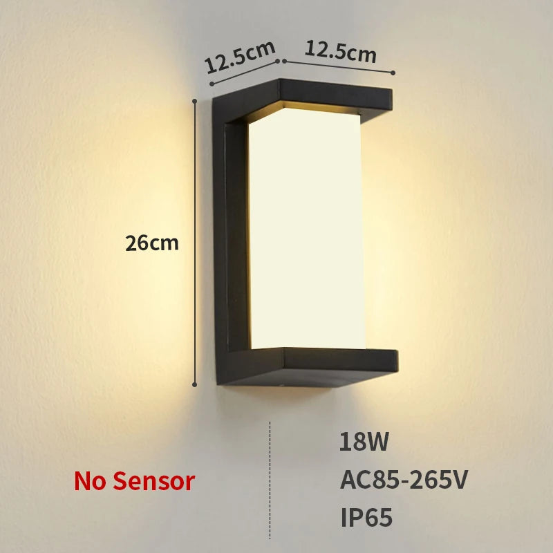 LED Outdoor Wall Lamp- Waterproof