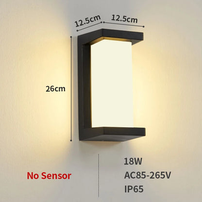 LED Outdoor Wall Lamp- Waterproof
