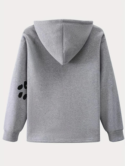 Women's Casual Hoodie / Pullover Sweatshirt -DOG LOVERS