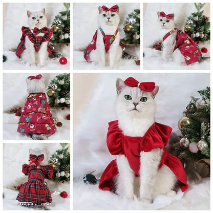 Pet Dresses perfect for Christmas