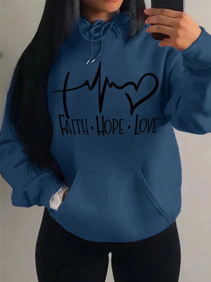 Faith Hope Love -Women Hoody