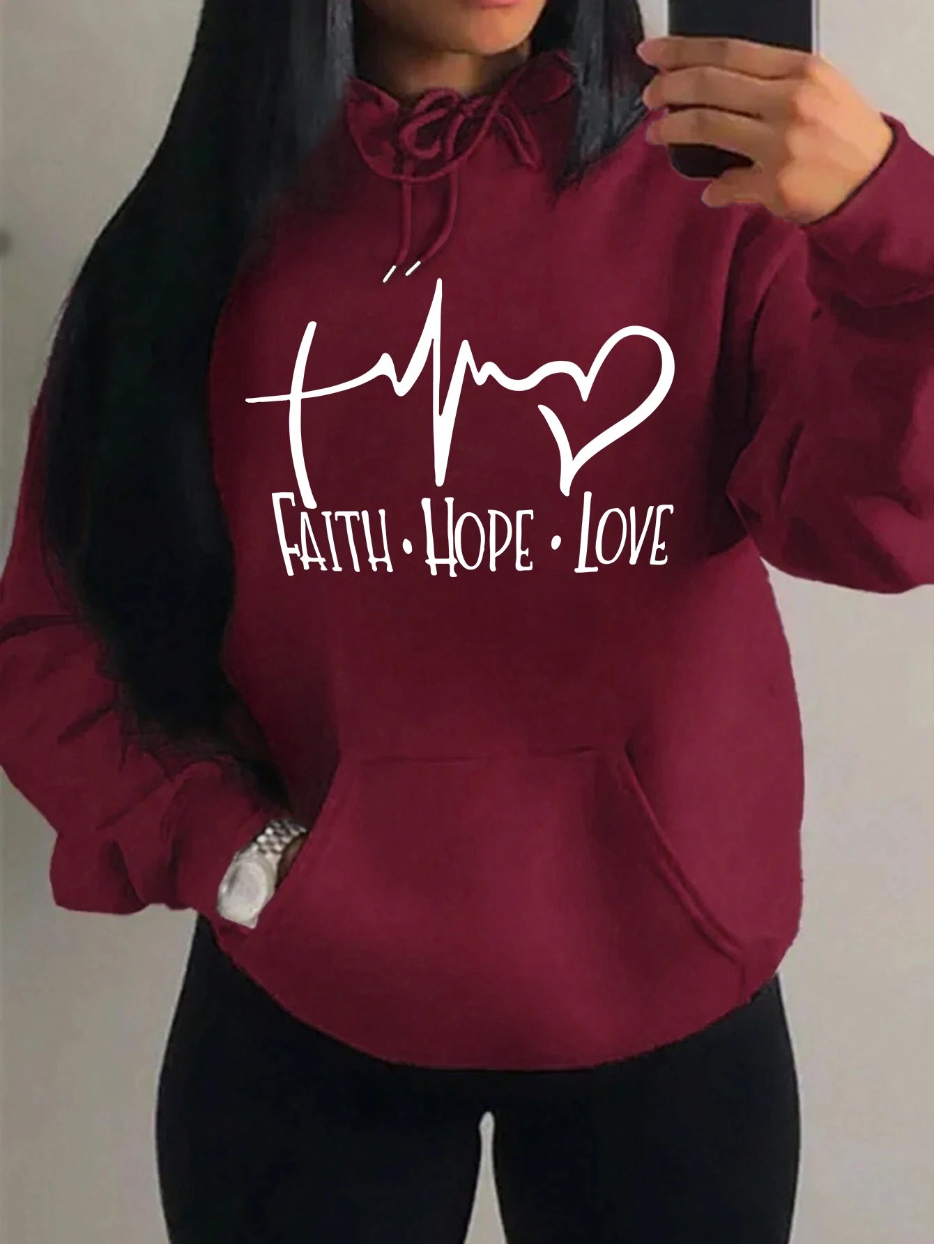 Faith Hope Love -Women Hoody