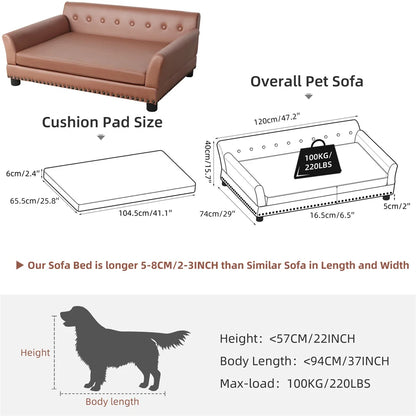 Heavy Duty- Pet Sofa Bed