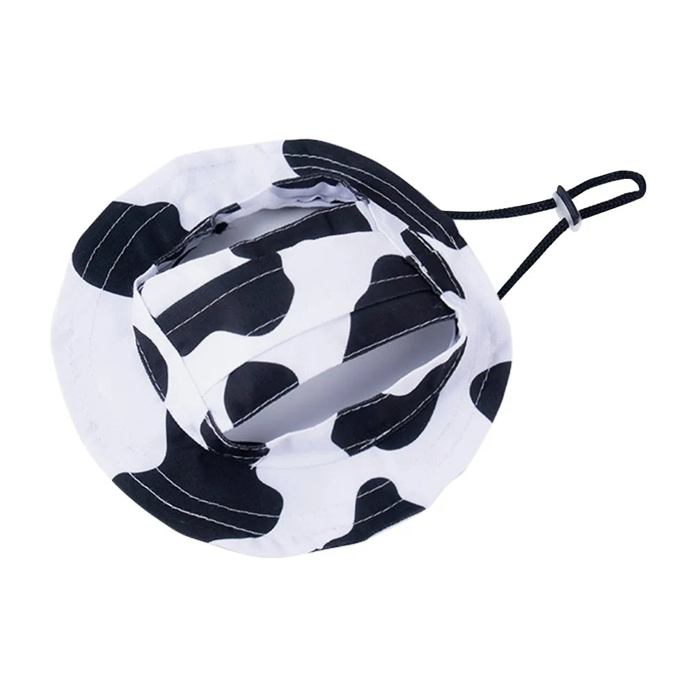 Fashion Adjustable Pet Sun Cap with Ear Holes