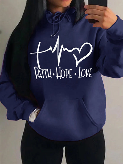 Faith Hope Love -Women Hoody