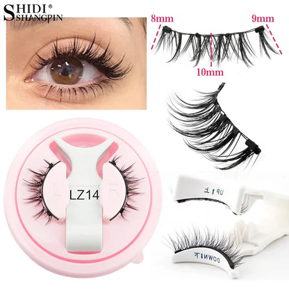 New 1 Pair Magnetic Eyelashes- Reusable