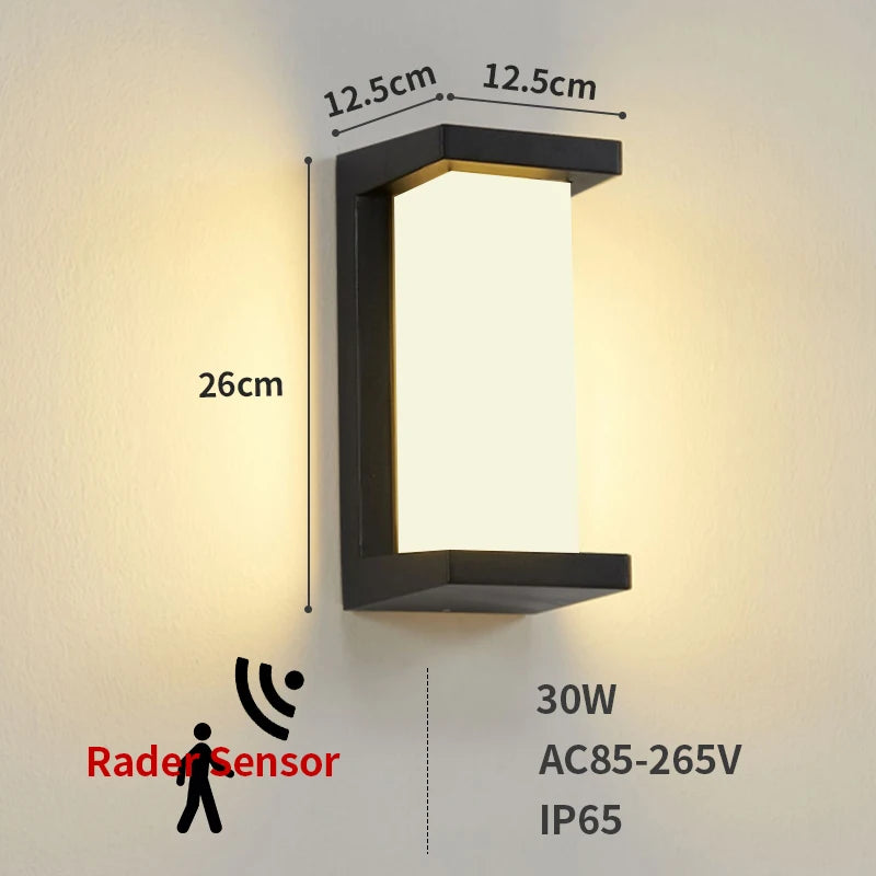 LED Outdoor Wall Lamp- Waterproof