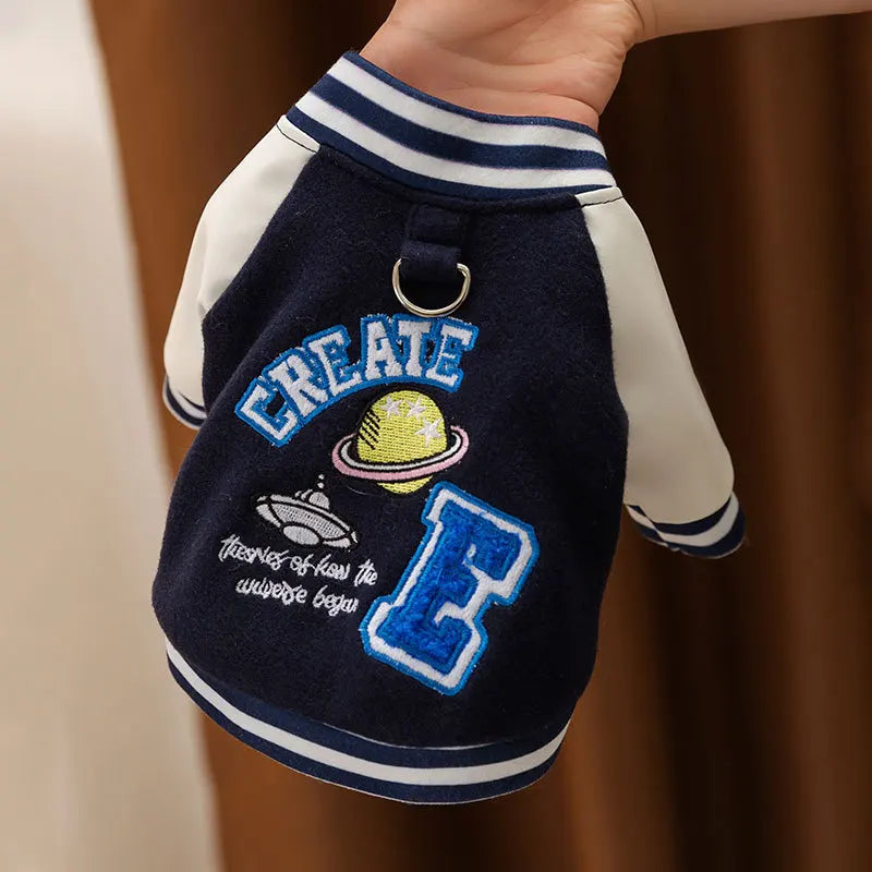 Fashion Pet Baseball Jackets