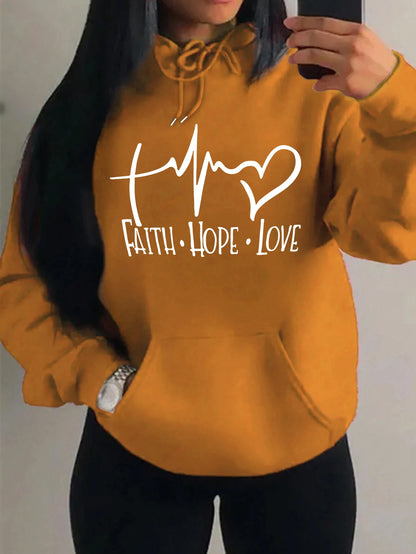 Faith Hope Love -Women Hoody