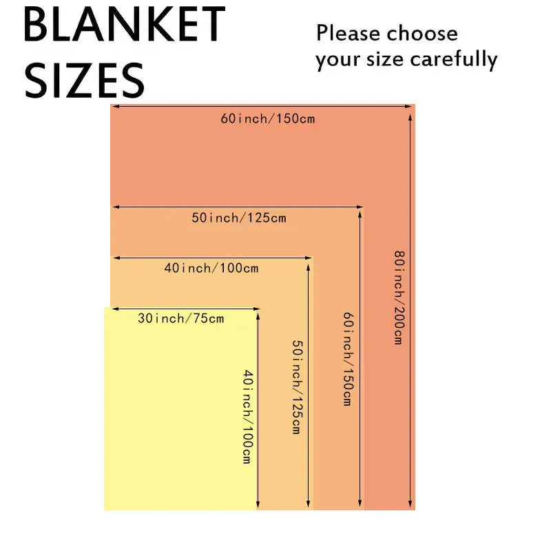 Cozy Flannel Blanket with Animal Patterns